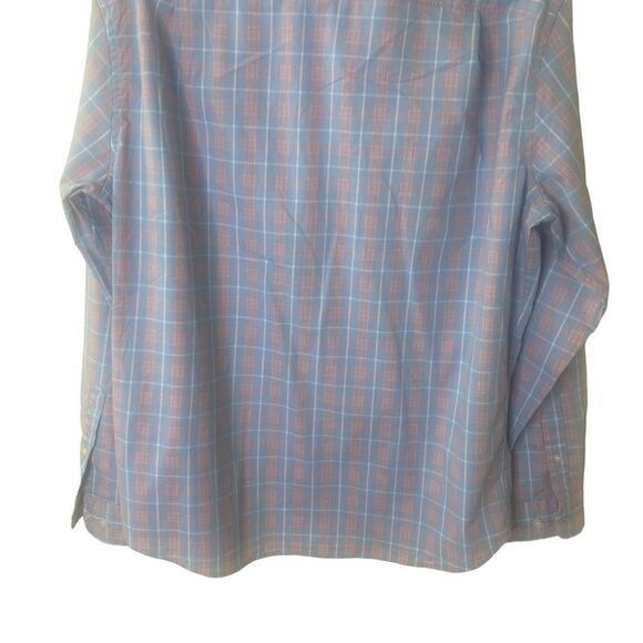 Sonoma Plaid Button Down Shirt Sz L - Picture 6 of 9